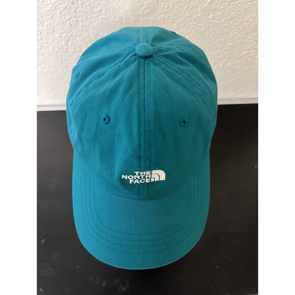 The North Face Teal Strap Back Hat Adjustable One Size Fits Most Dad Hat - Picture 5 of 6